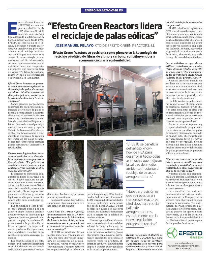 EFESTO GREEN REACTORS